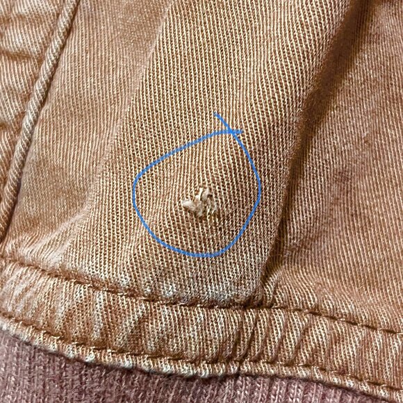 SO Juniors Y2K Cropped Short Sleeve Jacket XL Chocolate Brown Streetwear 2000s - Picture 7 of 7